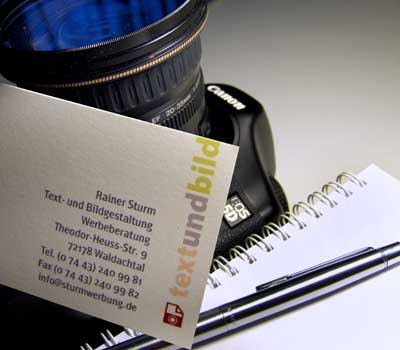 Rainer Sturm, Text und Bild – Werbung & Fotografie, Schwarzwald
